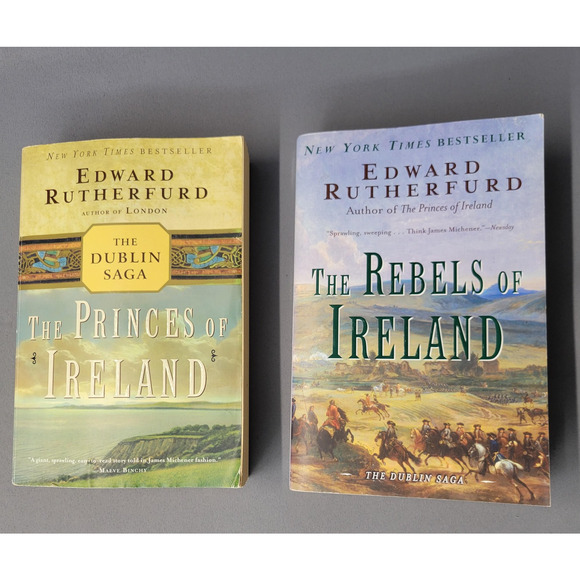 Princes of Ireland Rebels of Ireland Edward Rutherfurd Dublin Saga Historical - Picture 1 of 16
